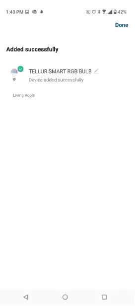 TELLUR TLL331331 E27 WiFi Smart Bulb 5