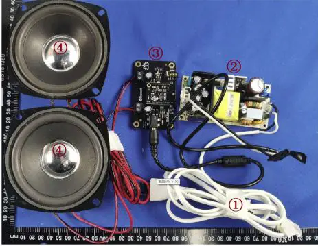 Wuxi Saunapro Technology TSA2110A Bluetooth Speaker 1