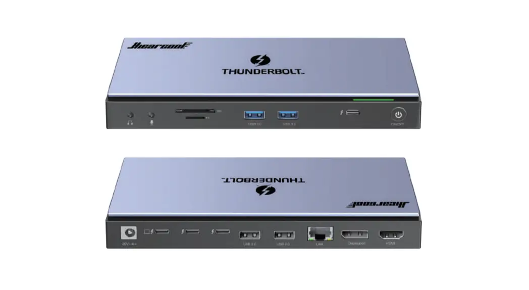 Hiearcool T4802 Thunderbolt 4 Docking Station User Manual