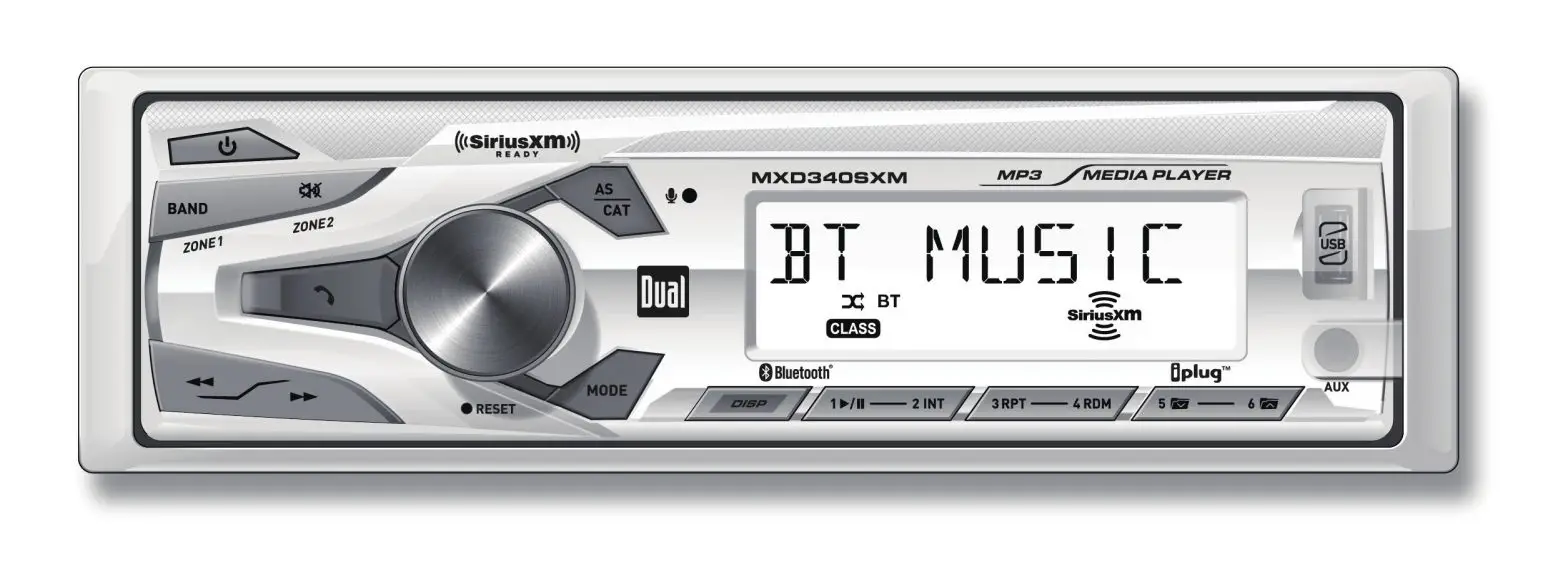 Dual AM FM Stereo Radio Bluetooth MP3