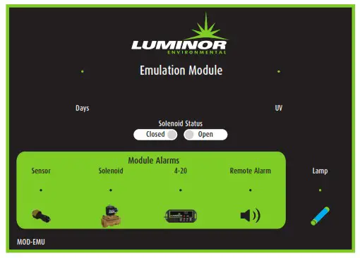 Luminor BLACKCOMB UV Water Purification System - EMULATOR MODULE