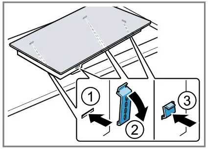 BOSCH 500 Series NET8069SUC Electric Cooktop - Cutout dimensions 4