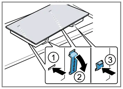 BOSCH 500 Series NET8069SUC Electric Cooktop - Cutout dimensions 5