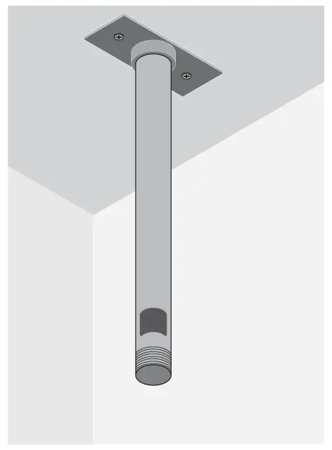 SHURE A900 PM Pole Mount Kit for Ceiling Array Microphones - Microphones