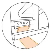 ninebot Electric Scooter with LED Light, Powerful and Portable User Manual - As shown below, pass the straps through the frame