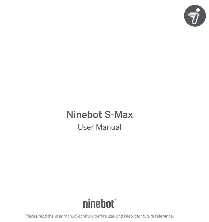 ninebot Electric Scooter with LED Light, Powerful and Portable User Manual