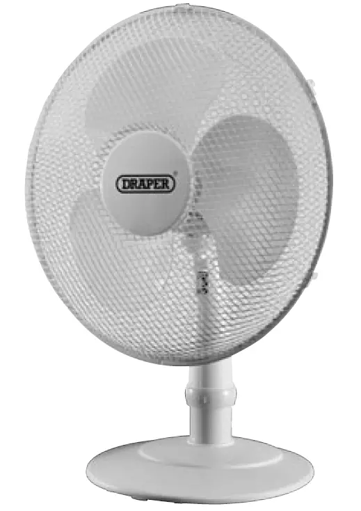 DRAPER-09111-16-Inch-Desk-Fan-