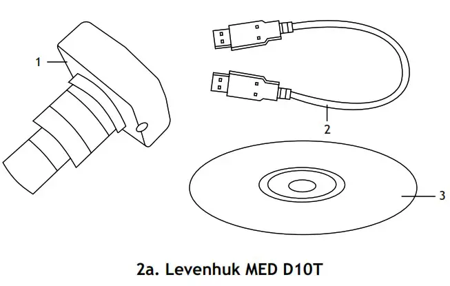 levenhuk 73983 MED 10 Monocular Microscope - Product Overview 2