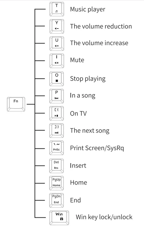 DURGOD GK68 RGB Aluminum Mechanical Keyboard - fig2