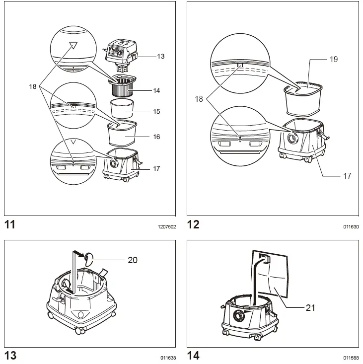 makita VC1310L Vacuum Cleaner-FIG4