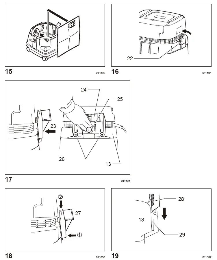 makita VC1310L Vacuum Cleaner-FIG5