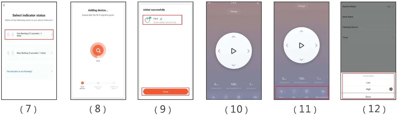 Dongguan City Feng Rui Electronic Technology FR9AI Smart Robot Sweeper - 12