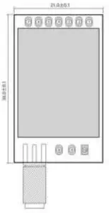 graphical user interface, applicationSize and pin definition