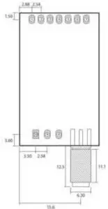 Size and pin definition