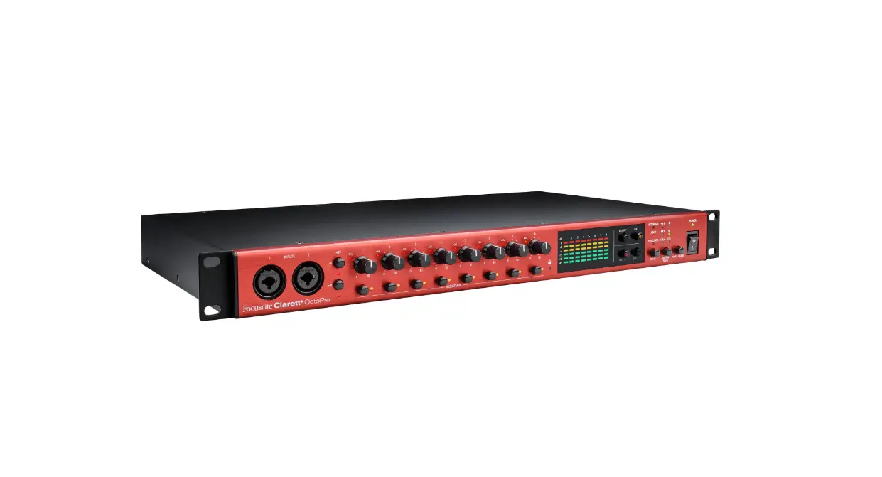 Focusrite Clarett+ Octopre Studio Grade Eight Channel Mic Preamp User Guide