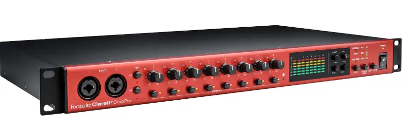 Focusrite Clarett+ OctoPre Studio Grade Eight Channel Mic Preamp PRODUCT