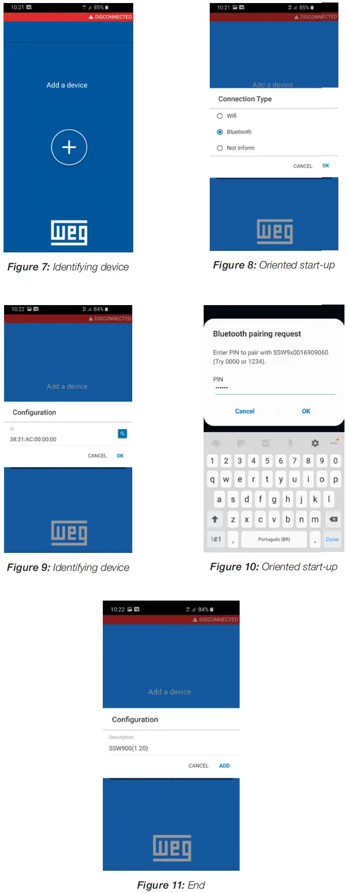 Weg SSW900 HMI BLT Bluetooth Graphic HMI - Fig 5