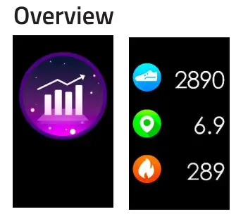 smartomat FlagFit Bluetooth and GPS in the phone - Controlling the watch 2