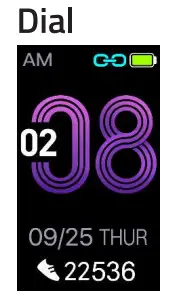 smartomat FlagFit Bluetooth and GPS in the phone - Controlling the watch