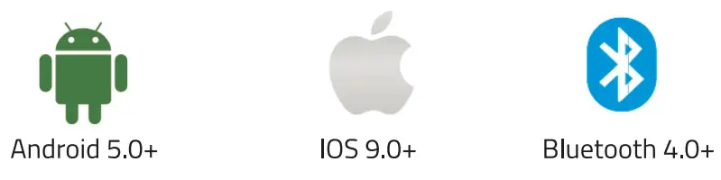 smartomat FlagFit Bluetooth and GPS in the phone - Operating system