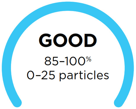 Shark Air Purifier 4 -- A blue ring means