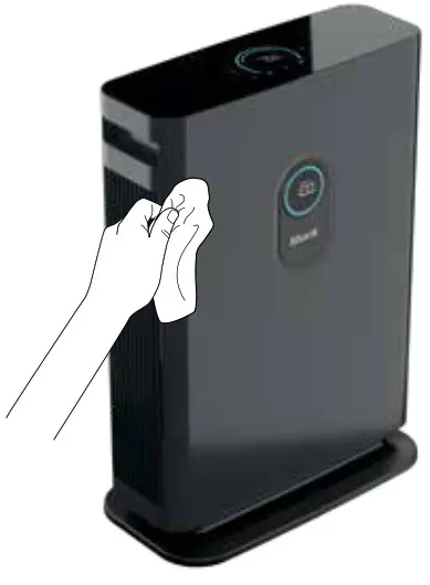 Shark Air Purifier 4 -- Exterior Cleaning