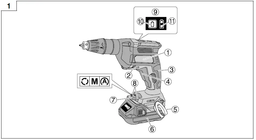 HiKOKI-W-18DA-Cordless-Driver-fig-1