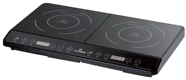Chefmaster HEA517 3kW Double Induction Hob