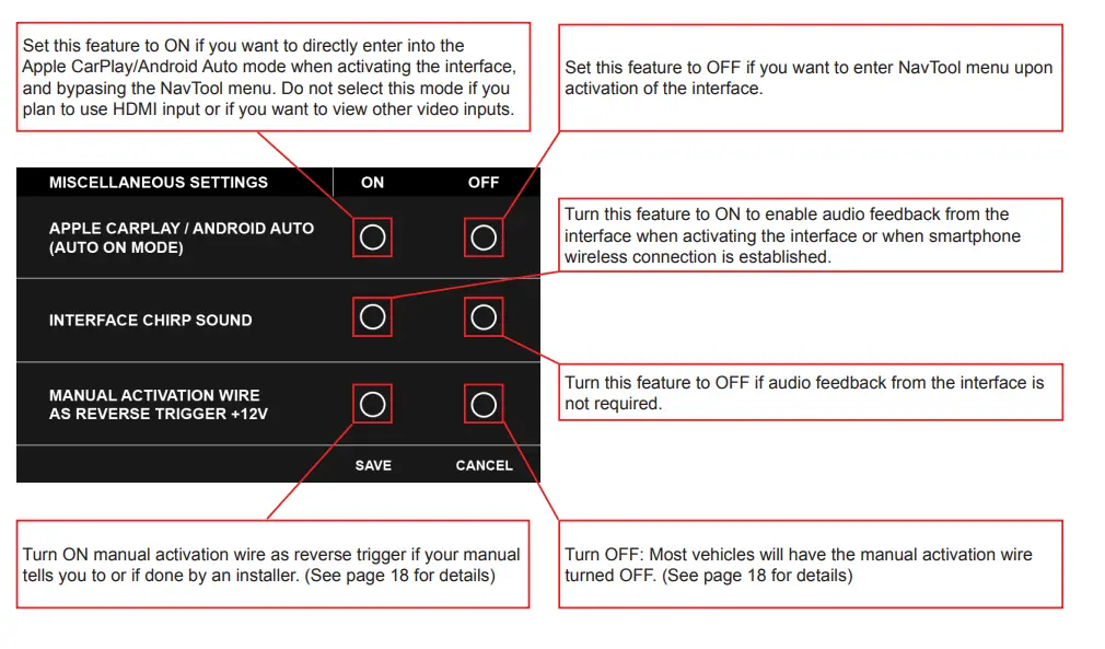 navtool LR3 Land Rover Interface with HDMI Mirroring fig 37