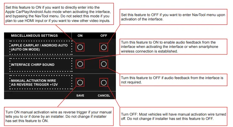 navtool LR3 Land Rover Interface with HDMI Mirroring fig 43