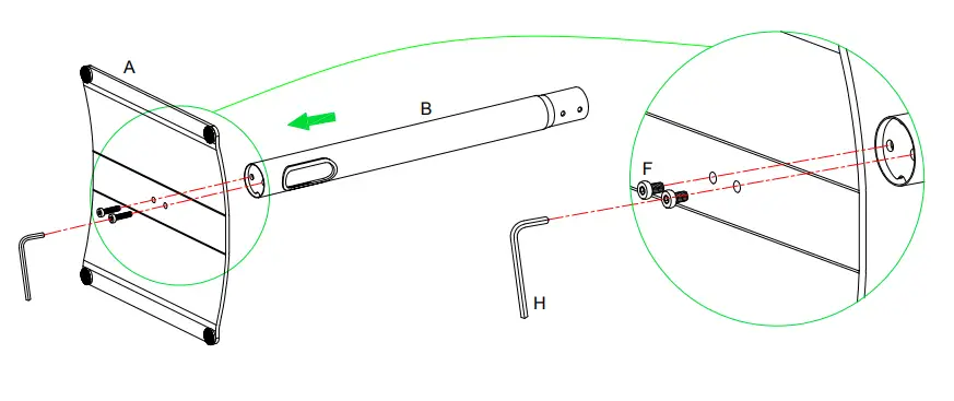 Mounting-Dream-Speaker-Stand=-for-SONOS-ONE-ONE-SL-Play1-Height-Adjustable-FIG-5