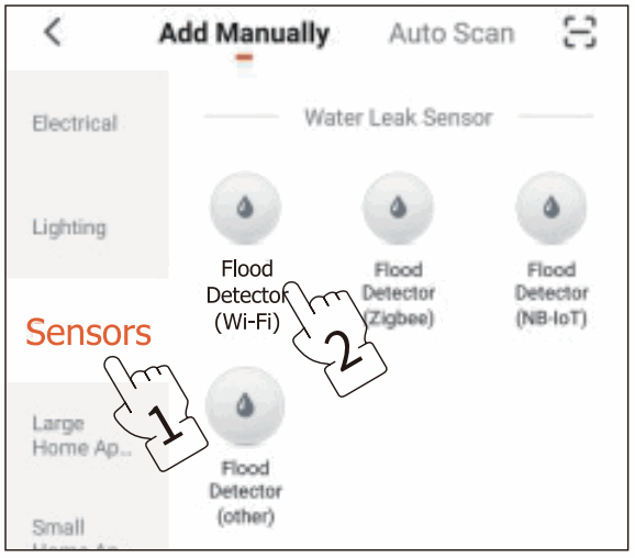 SMART TECH WD-01 WiFi Water Leak Detector Alarm - Fig 7