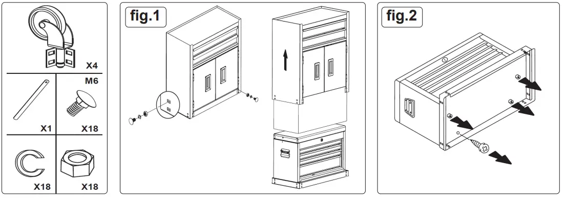 SEALEY-Drawer-Topchest-amp-Rollcab-Combination-1