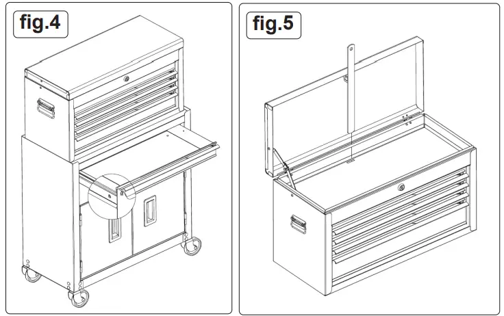 SEALEY-Drawer-Topchest-amp-Rollcab-Combination-3