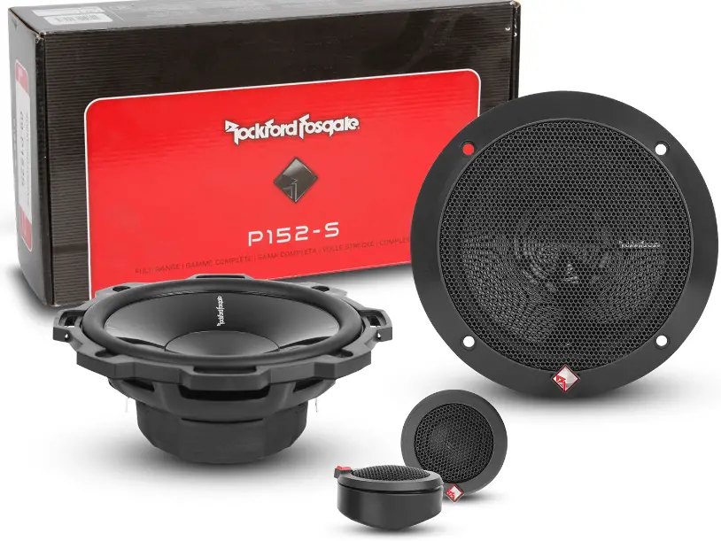 Rockford Fosgate P152-s Component Speakers Instruction Manual Rockford Fosgate P152-s Component Speakers Instruction Manual