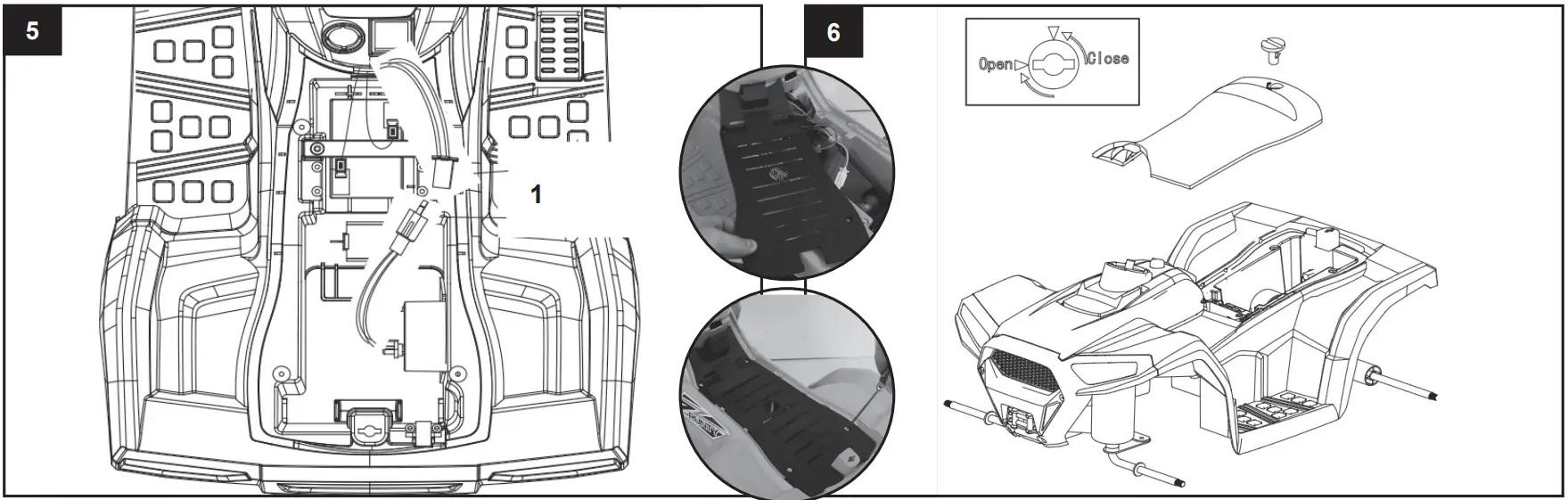 JAMARA 460865 Ride On Mini Quad Runty Kids Toys - fig 4