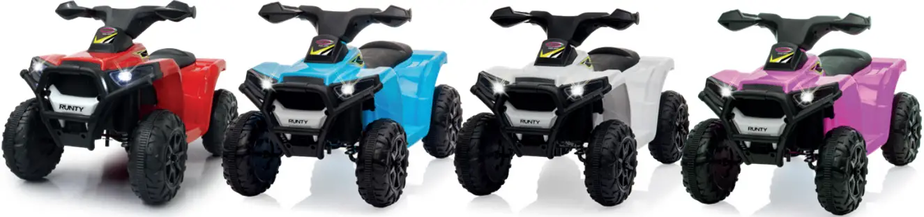 JAMARA 460865 Ride On Mini Quad Runty Kids Toys