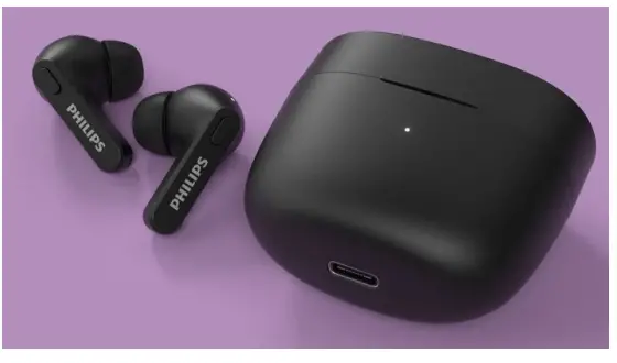 PHILIPS TAT2206BK True Wireless Earbuds 2
