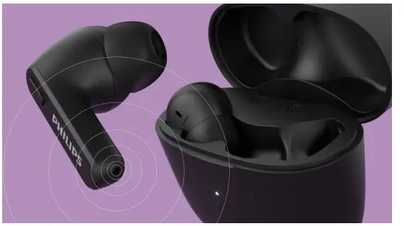 PHILIPS TAT2206BK True Wireless Earbuds 3