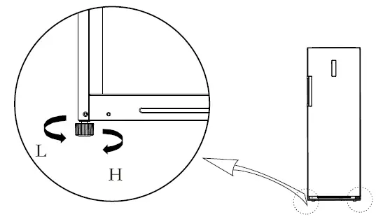 Midea MUF-307SS Upright Freezer-19