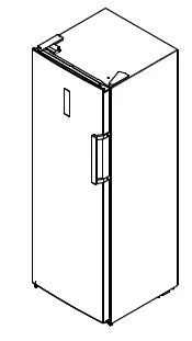 Midea MUF-307SS Upright Freezer-25