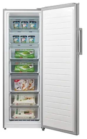 Midea MUF-307SS Upright Freezer
