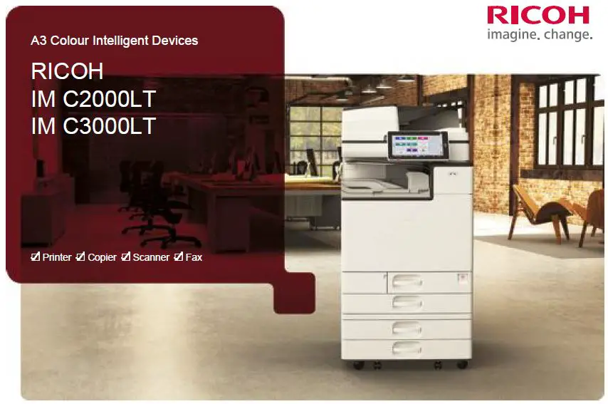 Ricoh Im C2000lt A3 Colour Intelligent Printer Instructions Ricoh Im C2000lt A3 Colour Intelligent Printer Instructions