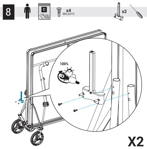 PONGORI PPT530 Outdoor.2 Table Tennis Table fig (12)