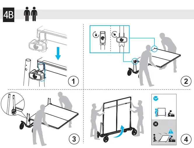 PONGORI PPT530 Outdoor.2 Table Tennis Table fig (7)