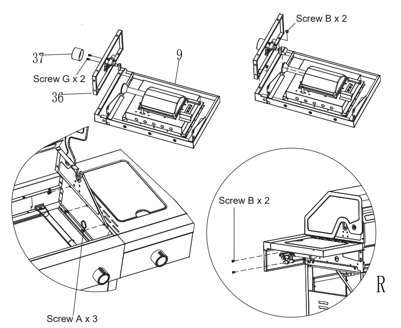 tepro-3316UK-6-Burner-Gas-BBQ-with-Infrared-Side and-Back-Burners-FIG23