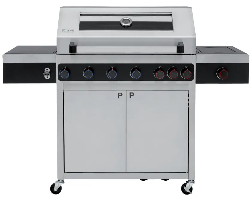 tepro-3316UK-6-Burner-Gas-BBQ-with-Infrared-Side and-Back-Burners-PRODUCT