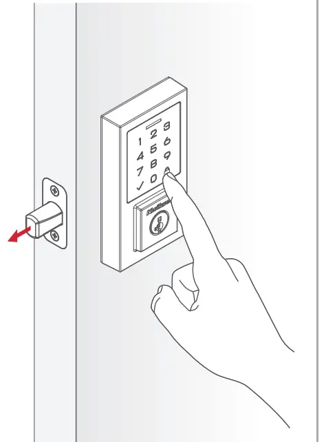 Kwikset 99160-020 SmartCode Touchpad Electronic Locks - fig 2