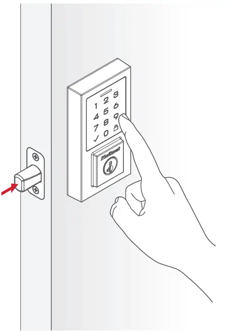 Kwikset 99160-020 SmartCode Touchpad Electronic Locks - fig 3