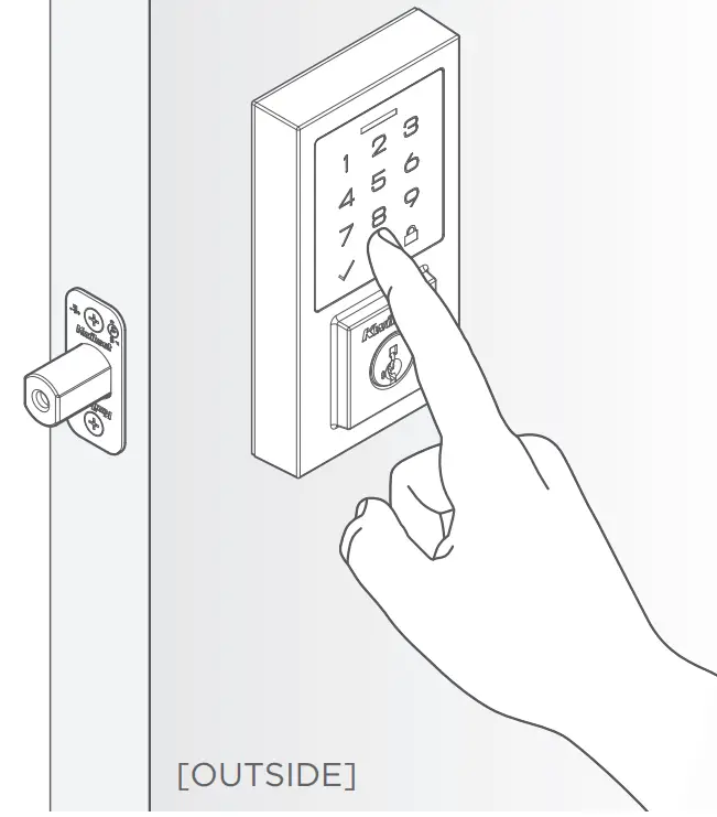 Kwikset 99160-020 SmartCode Touchpad Electronic Locks - fig 6
